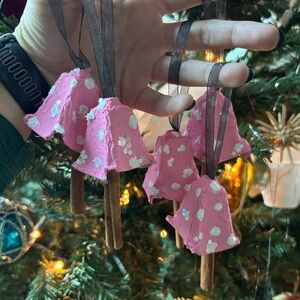 Mushroom ornaments